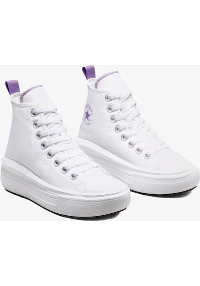 Converse Chuck Taylor All Star Move Platform Çocuk Beyaz Sneaker A03667c Beyaz