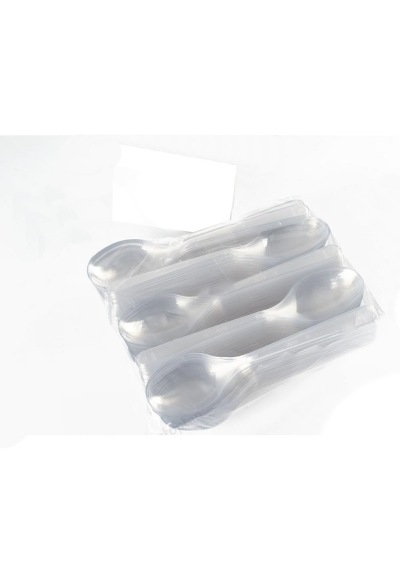 Şeylişeyler - Plastik Kaşık 100'lü 1 Paket