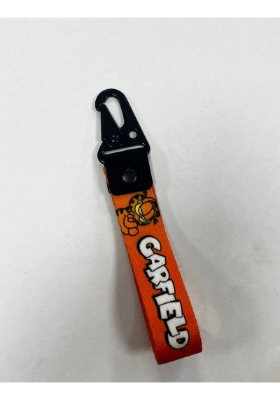 Turuncu Garfield Kumaş Anahtarlık