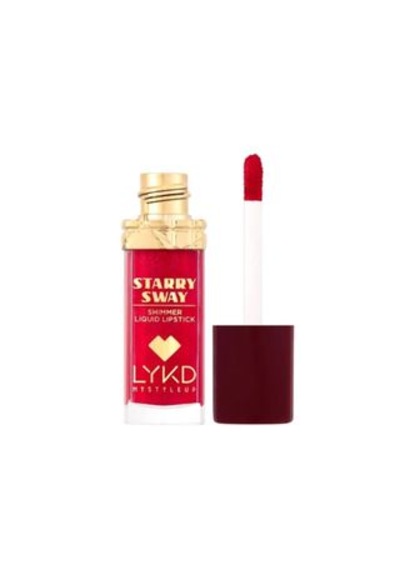 Lykd Starry Sway 389 Crimson Kiss Simli Likit Mat Ruj