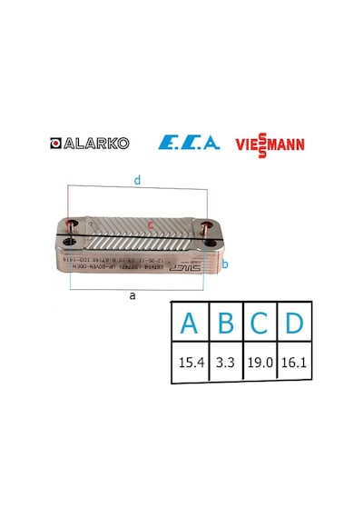 Yeni Serena-viessman Vitopent 100wh1d Plakalı Eşanjör