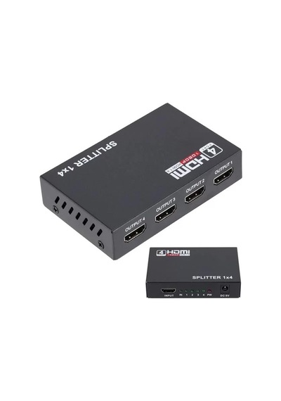 Hdmı-104 1080ı-1080p 3d 1x4 Port Hdmı 1.4v Dağıtıcı Splitter Çoklayıcı