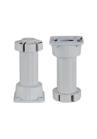 Plastik Ayarlı Baza Ayağı 10-15 Cm Gri Metal