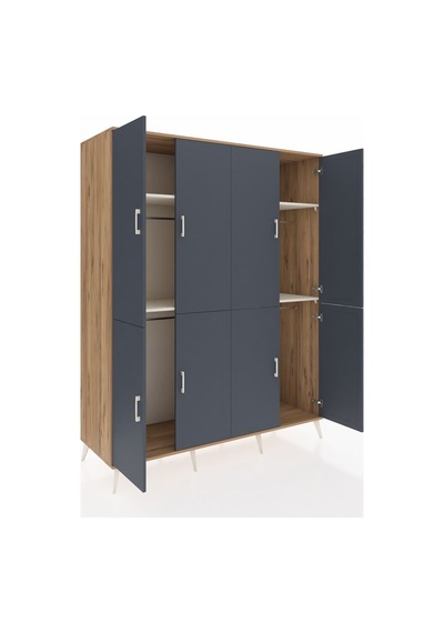 Kronos Gardrop 4 Raflı 8 Kapaklı 4 Askılı 176x59x221 Çam-antrasit/aytaşı Antrasit/aytaşı Kronos Gardrop 4 Raflı 8 Kapaklı 4 Askılı 176x59x221 Çam-antrasit/aytaşı Antrasit/aytaşı