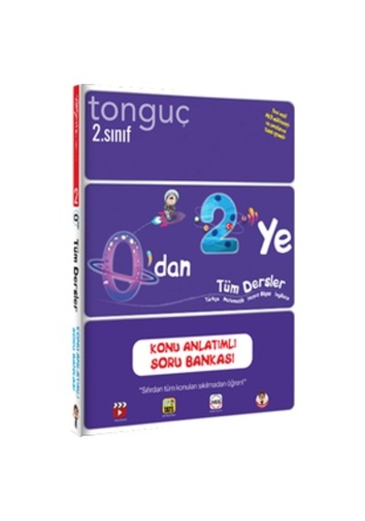 Volkankitap-Tonguç Yayınları 0'Dan 2'Ye Konu Anlatımlı Soru Bankası