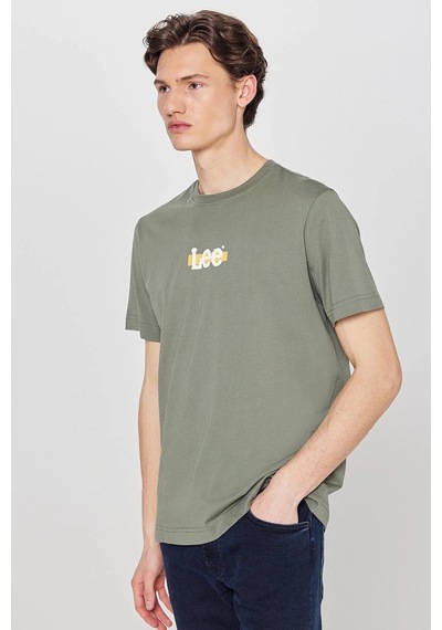 Lee T-shirt L241521801 Koyu Haki