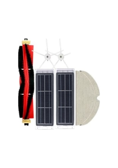 Srfn Ticaret Roborock E20 E25 E35 Uyumlu Beyaz Set - 7 Parça