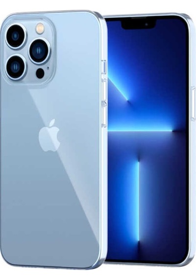 Apple Uyumlu iPhone 13 Pro Max Kılıf Zore Blok Kılıf Renksiz