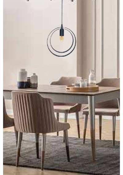 Runden Avize Siyah Metal Sarkıt Ferforje Retro Rustik Ofis Cafe Otel Dekoratif Modern Tavan Lamba