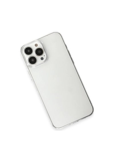 Newface Apple iPhone Uyumlu 15 Pro Max Kılıf Pc Sert Şeffaf Kapak Semeglbl - 11 - Şeffaf