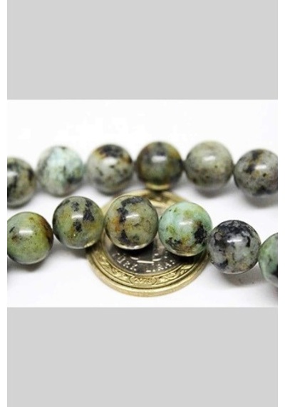 Afrika Turkuazı Taşı 10Mm/3 Adet