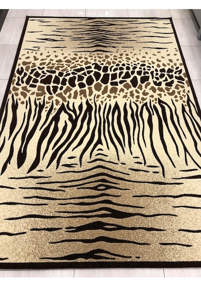 Saray Halı Vizyon 11121 R 200X300 Leopar Desenli 6 M2 Halı !
