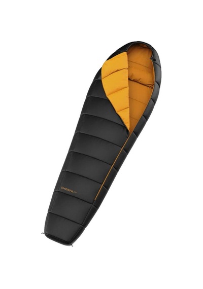 Hannah Sherpa 300 Uyku Tulumu - Sağ Jet Black-inca Gold - 190p Siyah