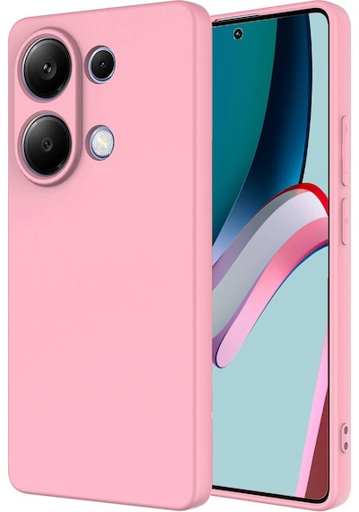Goocamp Poco M6 Pro 4g Kılıf Mara Lansman Kapak - Kırmızı Kirmizi