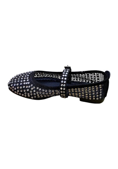 Shoes Kadın Düz Kaymaz Taban Atkı Lastikli Taşlı Delikli Babet Siyah Gümüş Taşlı - 894524636 Siyah Gümüş Taşlı Shoes Kadın Düz Kaymaz Taban Atkı Lastikli Taşlı Delikli Babet Siyah Gümüş Taşlı - 894524636 Siyah Gümüş Taşlı