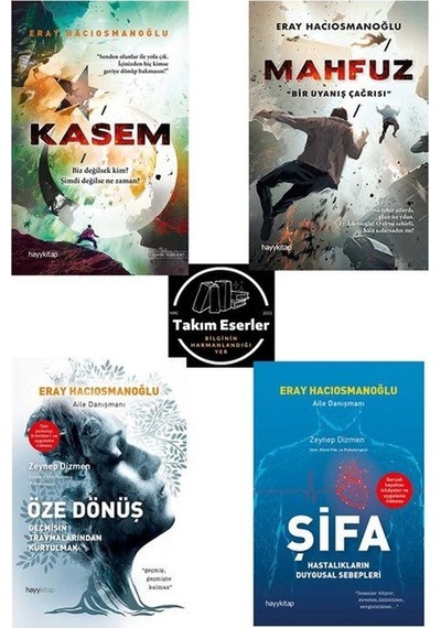 Eray Hacıosmanoğlu Kitapları Mahfuz,Kasem,Öze Dönüş,Şifa (4 Ki...