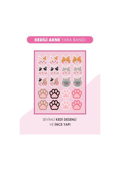 Mia Klinika Kedili Şeffaf Akne ve Sivilce Bandı 20 Adet