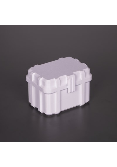 Aa Pil Saklama Kutusu 3d Baskı Taşıma Kutusu 15'li Pil Organizer Kutu Beyaz