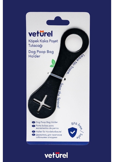 Restil Köpek Kaka Poşeti Tutucu Aparat + Parfümsüz Koku Alerjen Giderici Mama Kabı Temizleyici Sprey 200ml