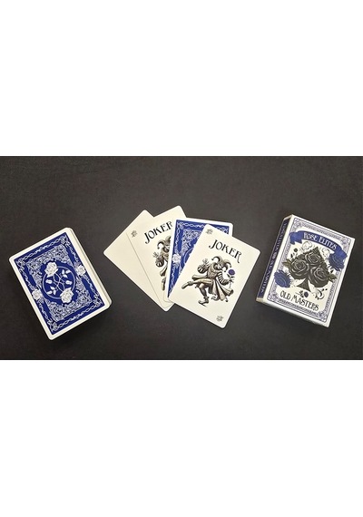 Rose Elites - Old Masters Blue Marked Deck İşaretli Premium Oyun Kağıdı İskambil Kartları Destesi