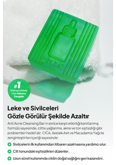Phlab Acne Sabun 50 G