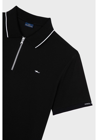 Paul & Shark Erkek Polo Yaka T Shirt 24411319 011 Siyah SIYAH Siyah