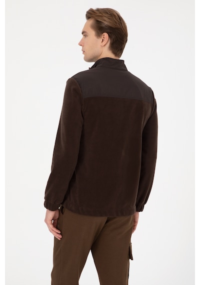 U.s. Polo Assn. Erkek Koyu Kahverengi Hırka Örme 50309977-vr084 Koyu Kahverengı