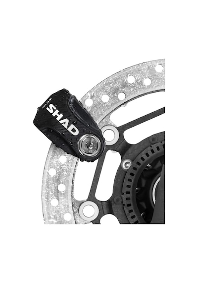 Shad Alarmlı Disk Kilidi Sc62a Siyah 10mm C0s6200a Disk Kilidi