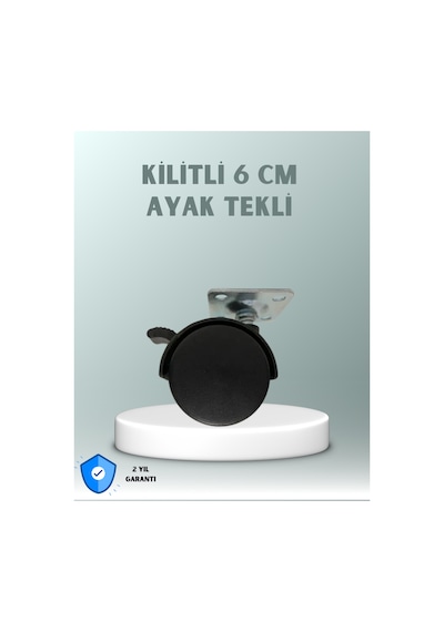8753tknd Zemin Korumalı 6 Cm Kilitli Döner Ayak 893hmng Çok Renkli Çok Renkli