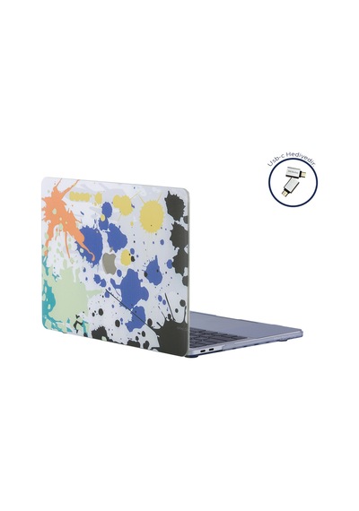 Apple Uyumlu MacBook Air M1 Kılıf 13 İnç Paint03 Touchıd'li M1 Air A2337 A2179 A1932 İle Karışık