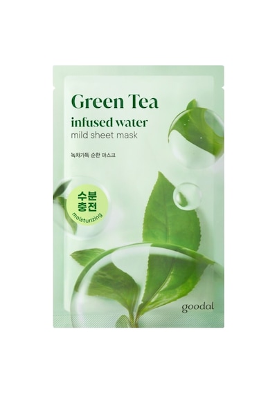 Hassas Ciltlere Özel Yeşil Çay İçeren Yaprak Maske Goodal Green Tea Infused Water Mild Sheet Mask