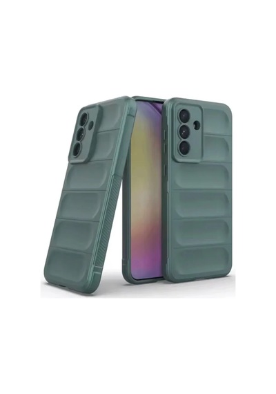 Jenerik Samsung Galaxy Uyumlu A26 Kılıf Optimum Silikon - Koyu Yeşil