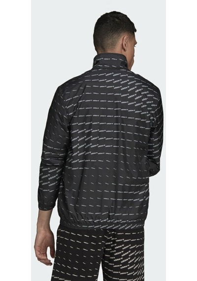 Adidas Adıdas Graphıcs Monogram Erkek Ceket H13485 Siyah