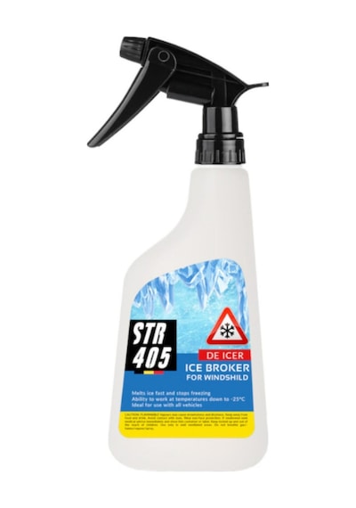 Araç Camı Kış Buz Çözücü Ve Buzlanma Önleyici Görüş Güçlendirici Sprey 500 Ml