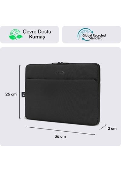 Mack Mce-1501 14.1" Nova Eco Notebook Sleeve