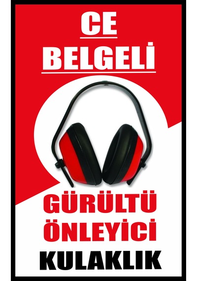 İş Kulaklığı 10lu Paket-kulaküstü-gürültü Önleyici-ce Li-ayarlanabilir