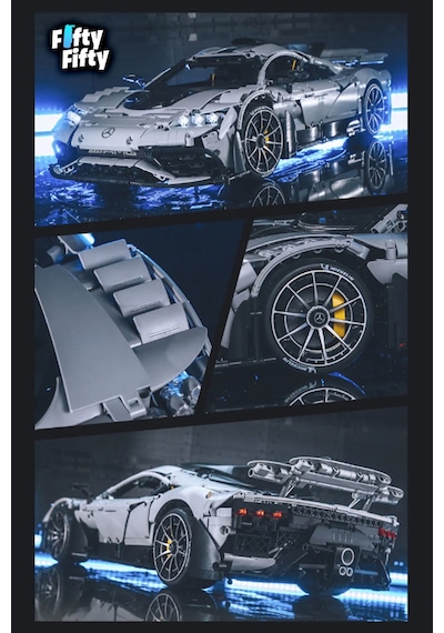 Cada Mercedes Amg One -c61503w 3295 Parça Profesyonel Oyuncak Yapım Seti