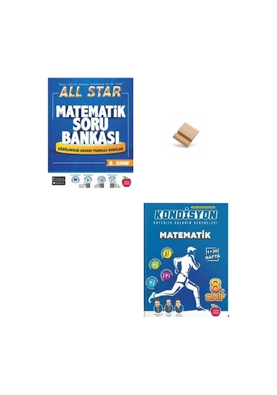 Newton Lgs 2027 8. Sınıf Matematik All Star Sınıf Soru Bankası Ve Kondisyon Deneme + Telefon Standı