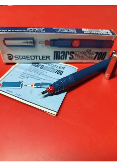 Staedtler Marsmatic 700 Teknik Çizim Kalemi Uç No:0,18mm Extra İnce Uç