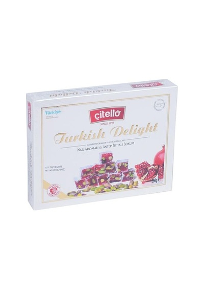 Antep Fıstıklı Nar Arom. Lokum 250g