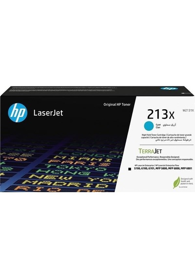 Hp 213x-w2131x Mavi Toner Yüksek Kapasiteli