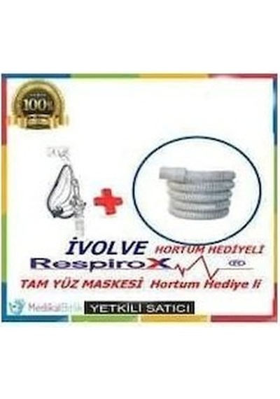 Medikaltec Respirox Fullface Tam Yüz Maske Medium Beden Cpap Ve Bpap Maskesi