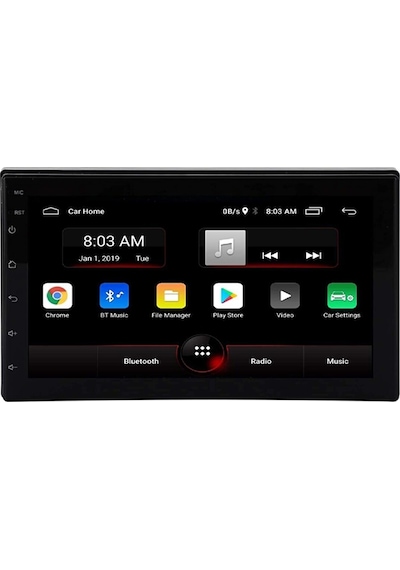 Exvol 7 İnc Android 12 Multimedya 2/32GB CarPlayli Double Ips Ekran+Kamera Exvol 7 İnc Android 12 Multimedya 2/32GB CarPlayli Double Ips Ekran+Kamera