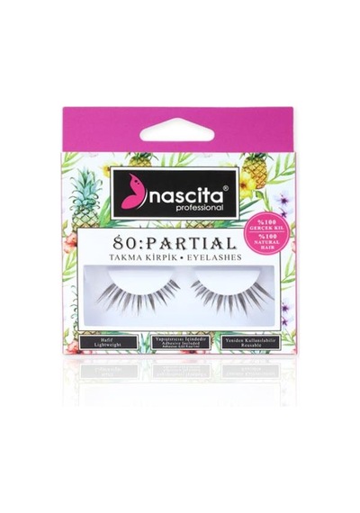 Nascita Parçalı Takma Kirpik Gerçek Kıl No:80