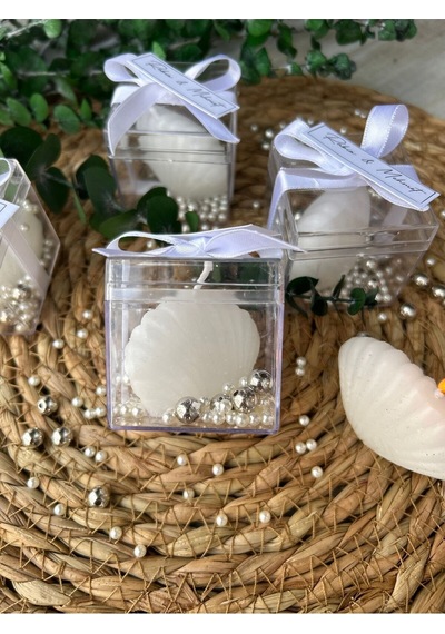 Bernami Vazo Pinterest 10 Adet Mika Kutulu Istiridye Mum Düğün ,nişan ,kına ,davet ,doğum Günü Diğer
