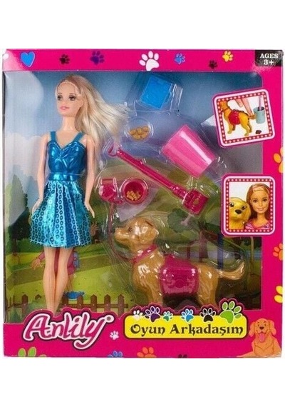 Sepeti 02418 - Anlily Köpekli Oyun Arkadaşım Najmaddin Standart