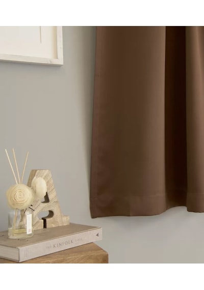 Evdepo Home Blackout Karartma Fon Perde Koyu Toprak