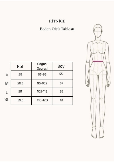 Ritnice Kadın Emma Dantel Detaylı Uzun Kollu Ekru Basic Top / Bluz