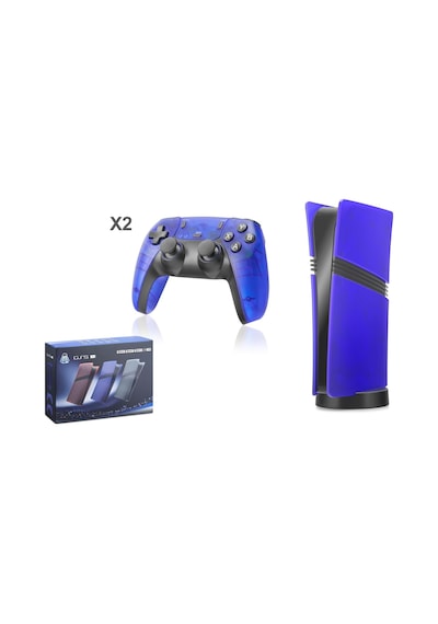 Hadron Gs5 Ultra Retro Oyun Konsolu Ps2, Psp, Ps1 128 Gb Çift Gamepad Mavi Renk
