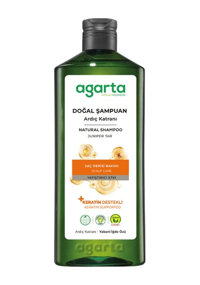 Agarta Ardıç Katranı Ve Keratin Şampuanı 400 ML